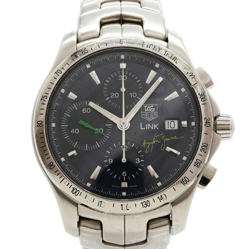 TAG Heuer Link Ayrton Senna Limited Edition CJF2113 Blue Dial Men's Watch